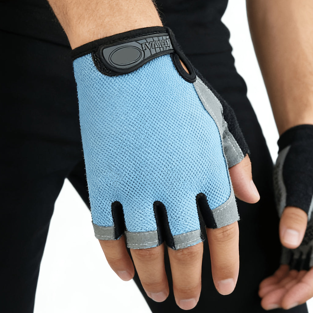Gants de vélo, vue détail