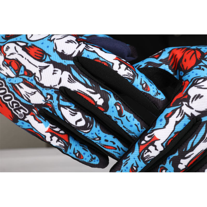Gants de vélo, vue portée