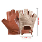 Gants demi-doigts, vue détail
