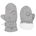 Gants enfant coloris gris