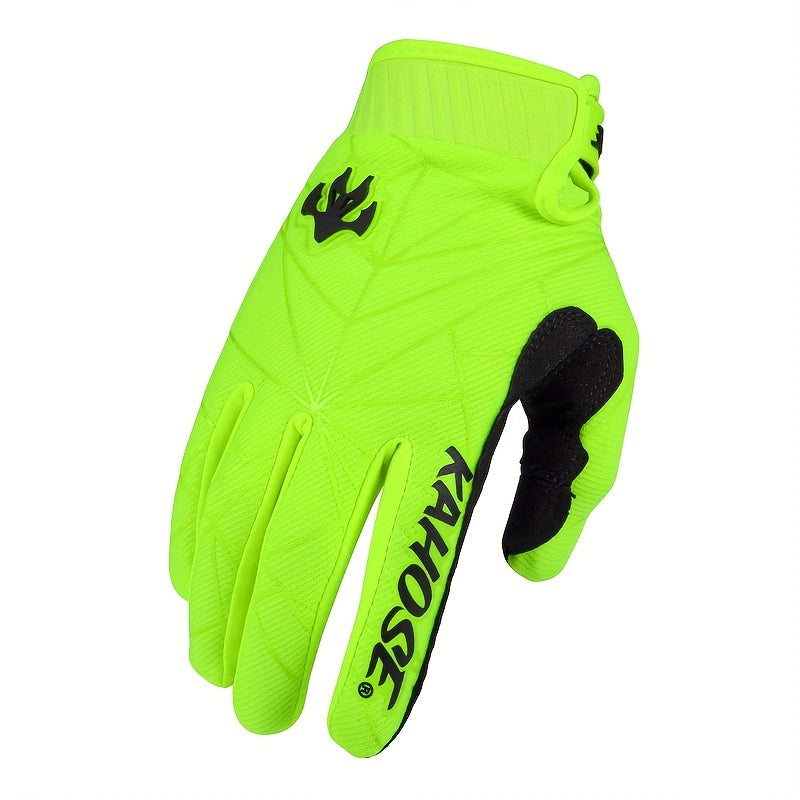 Gants de vélo vert