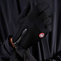 Gants tactiles, vue portée