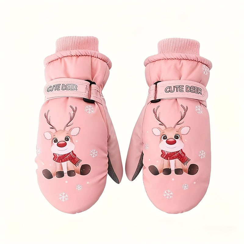 Gants enfant coloris rose