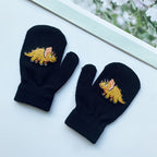 Gants enfant motif tricératops