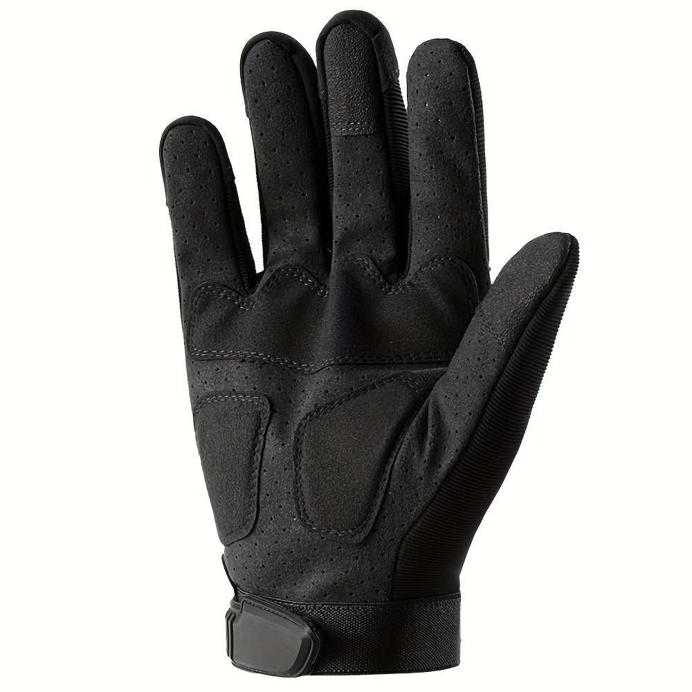 Gants homme, doigts perforés