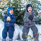 Gants enfant tissés, vue détail