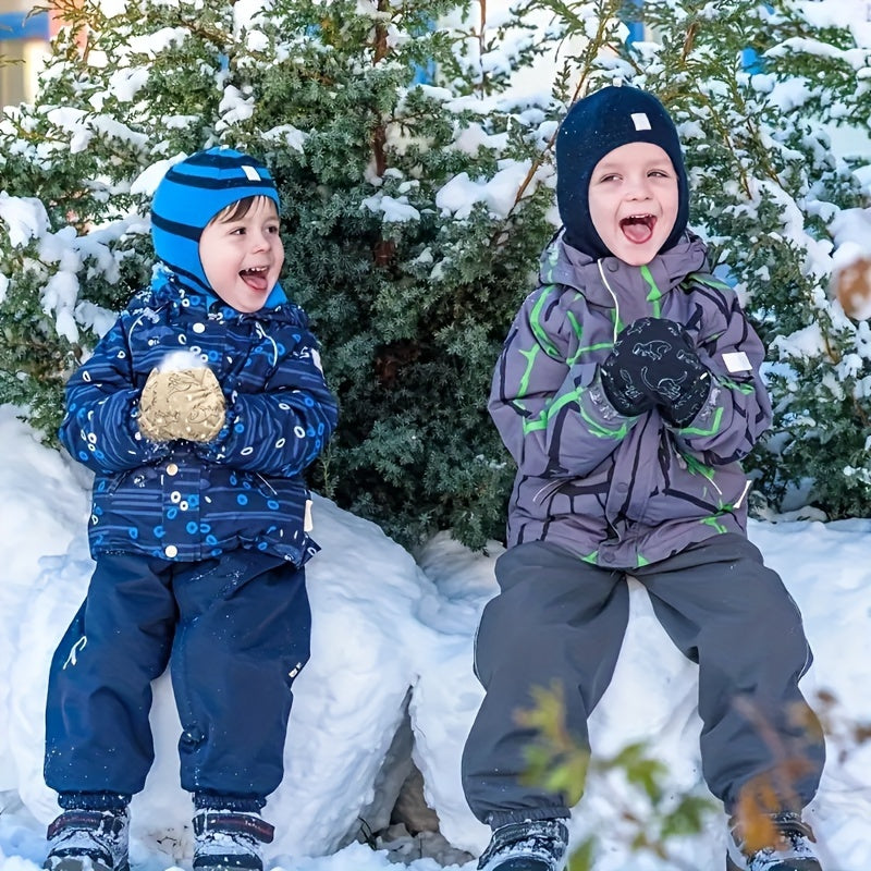Gants enfant tissés, vue détail