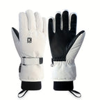 Gants de ski femme blanc