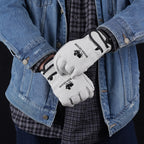 Gants homme cuir, vue détail