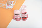 Gants enfant motif floral, vue détail