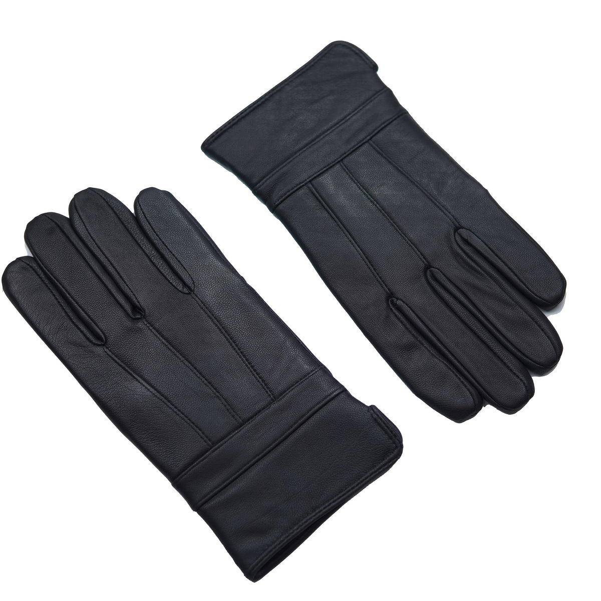Gants homme cuir, vue détail