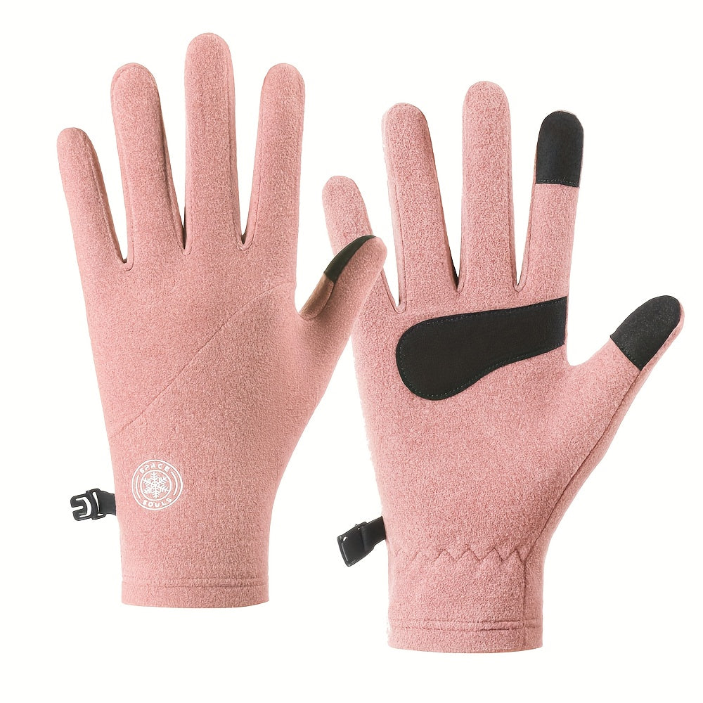 Gants de sport rose