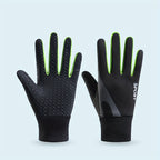 Gants enfant coloris vert, sport extérieur