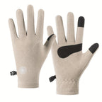 Gants de sport beige
