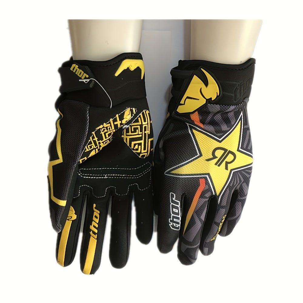 Gants de vélo, vue portée