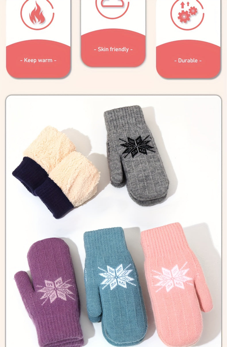 Moufle femme portée, usage quotidien hiver