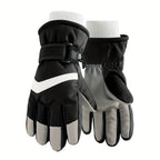 Gants de ski enfant coloris noir