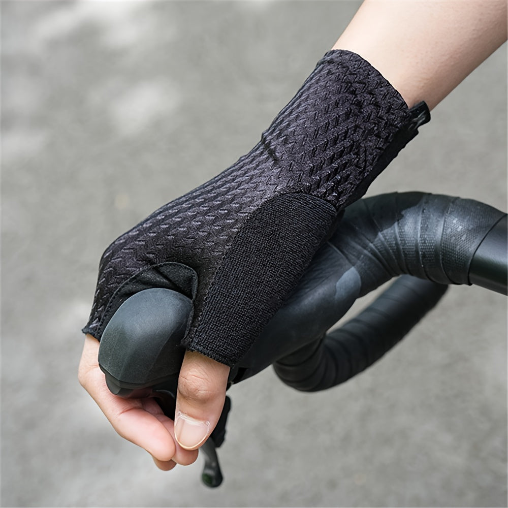 Gants de vélo, vue portée