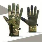 Gants de sport camouflage