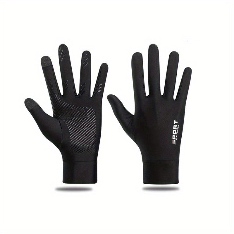 Gants de vélo, vue détail