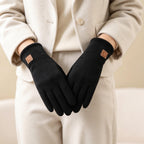 Gants femme polaire, vue de la paume