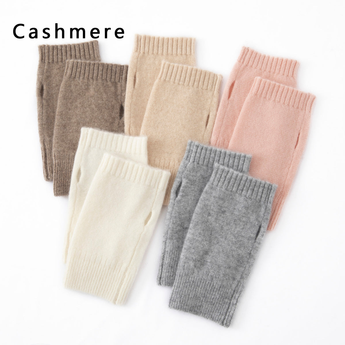 Mitaine femme, détail du tricot