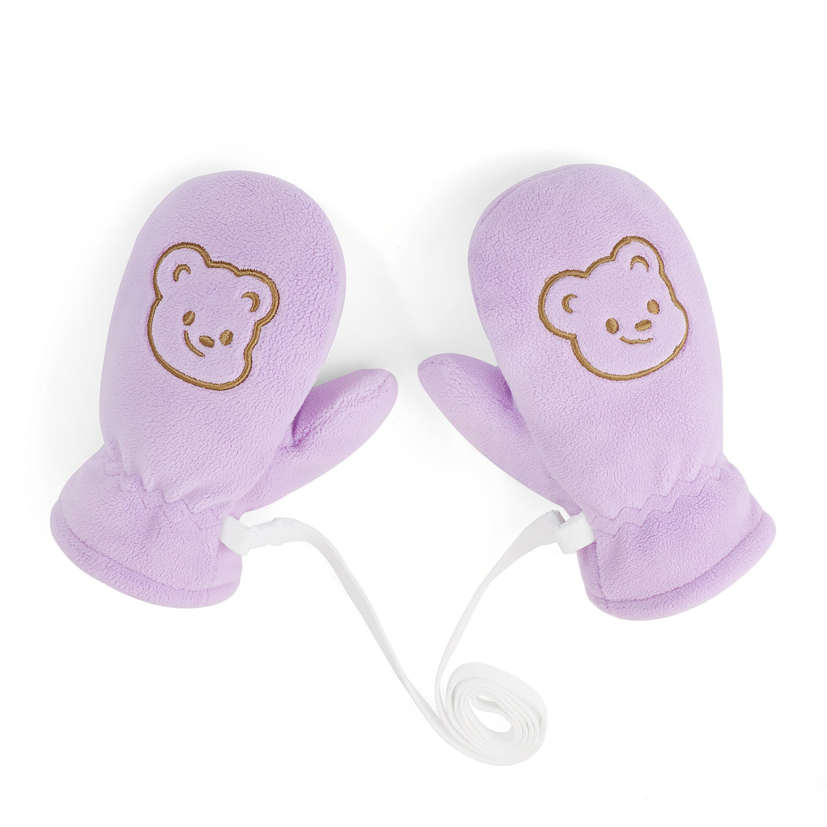 Gants enfant coloris violet