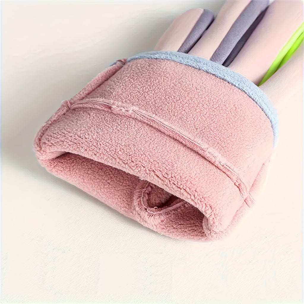 Gants enfant tissés, vue détail