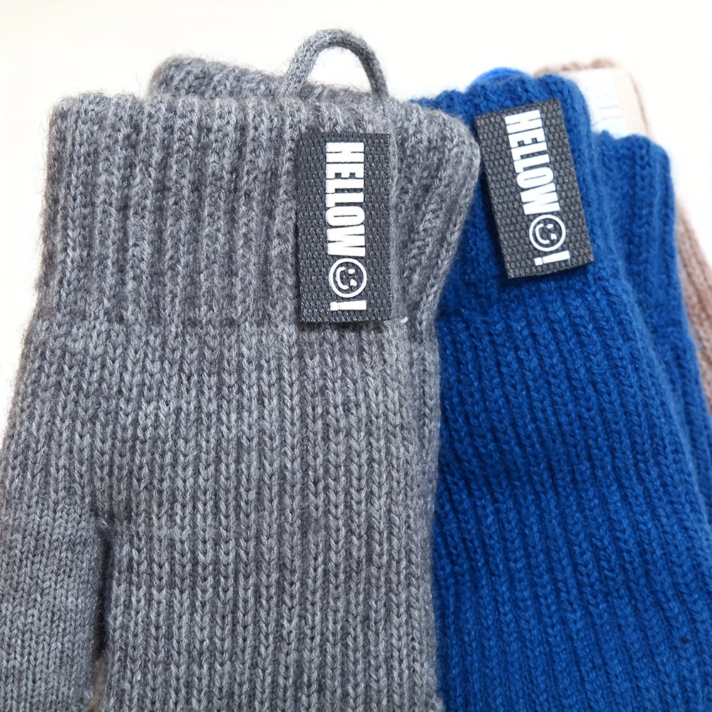 Gants enfant double couche, vue détail