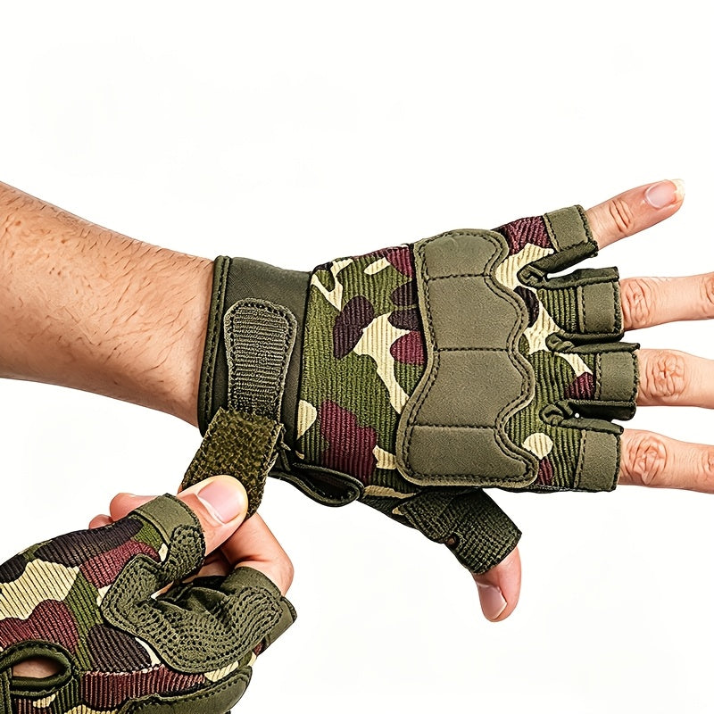 Gants enfant demi-doigts, vue détail