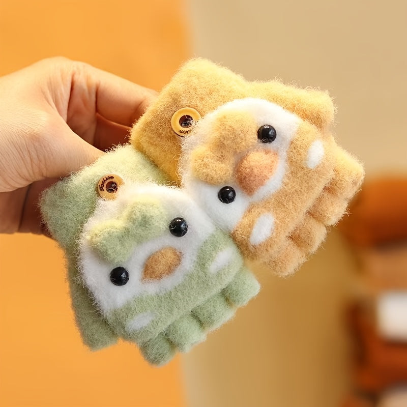 Gants enfant à retournement, vue détail