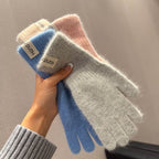 Gants femme longs, vue rapprochée du poignet
