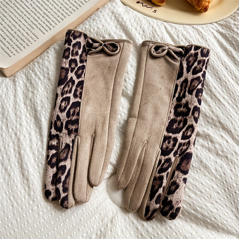Gants femme, portés