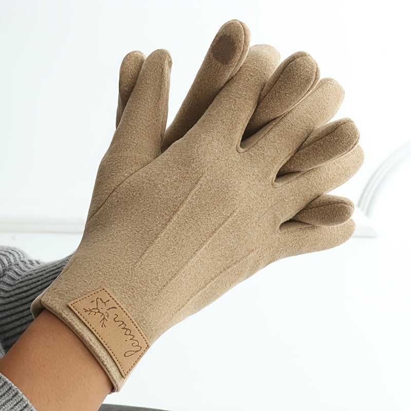 Gants homme, vue détail