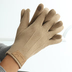 Gants homme, vue détail