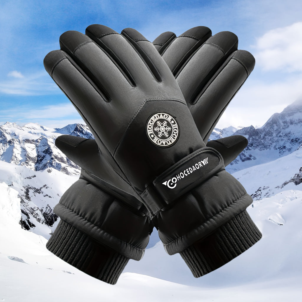 Gants de ski, vue détail