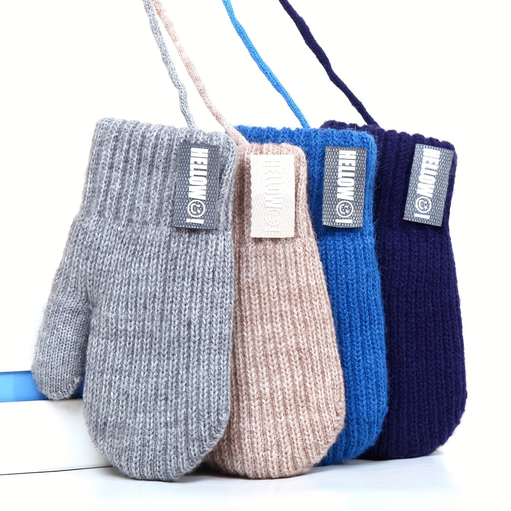 Gants enfant double couche, vue détail