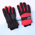 Gants de ski enfant coloris rouge