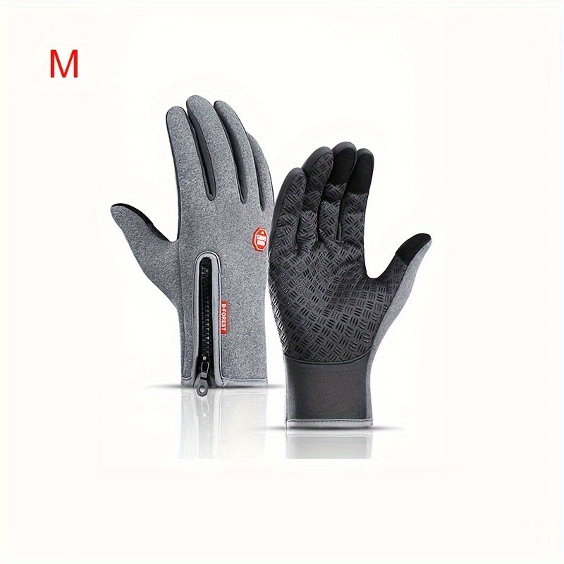 Gants de sport coloris gris, taille M