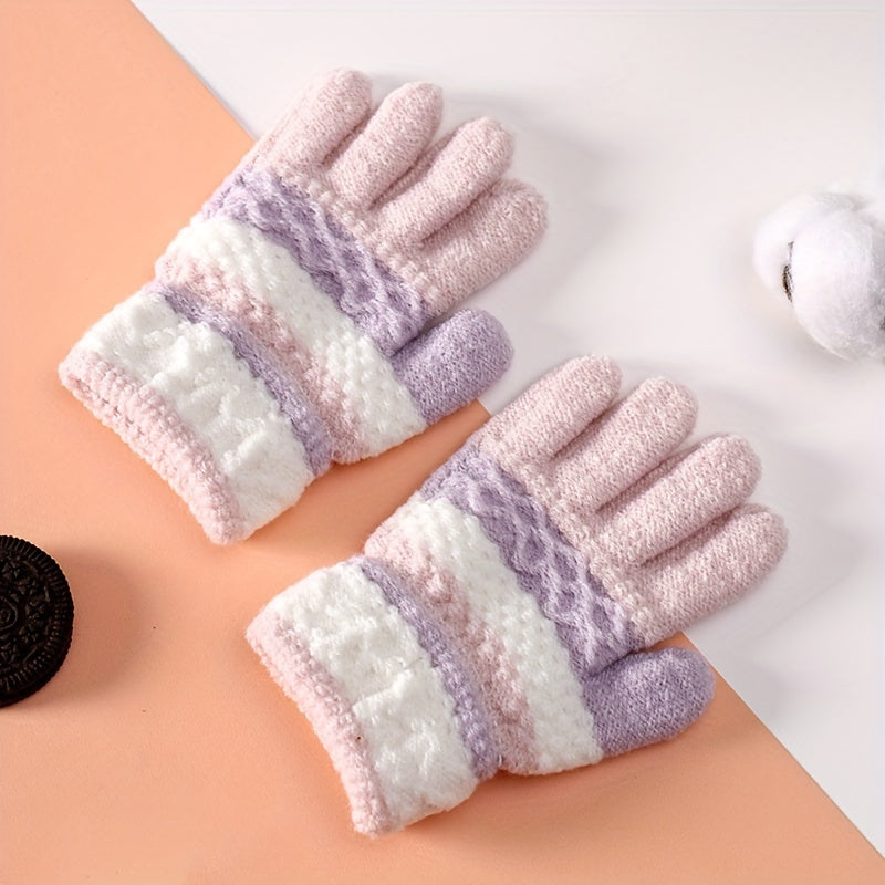 Gants enfant maternelle, vue détail