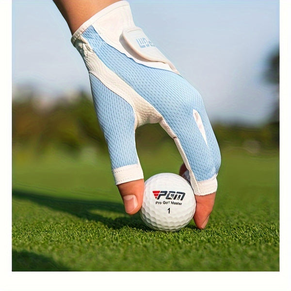 Gants de golf, vue portée