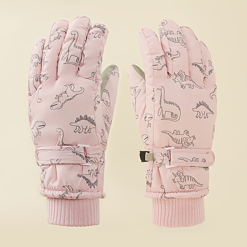 Gants enfant coloris rose