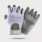 Gants de vélo violet
