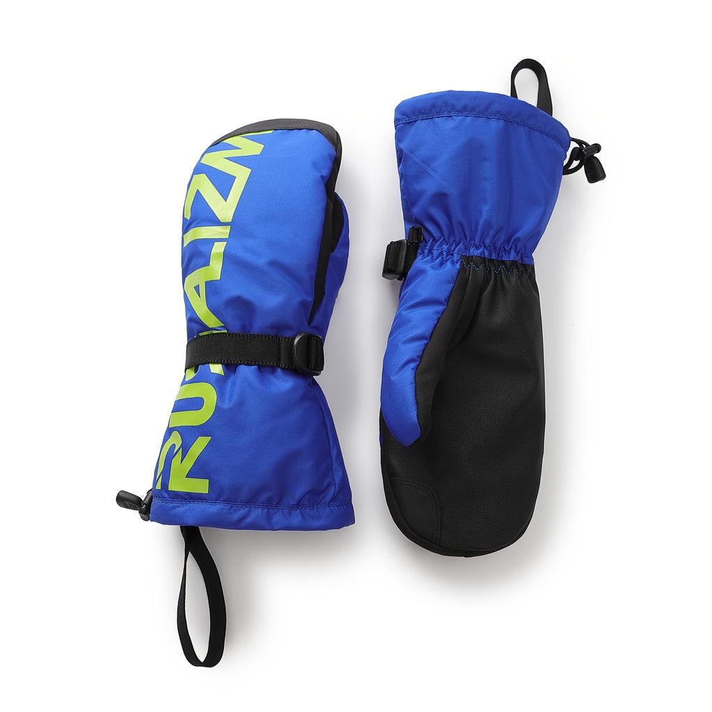 Gants de ski bleu