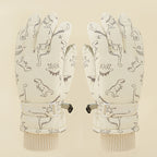 Gants enfant coloris beige