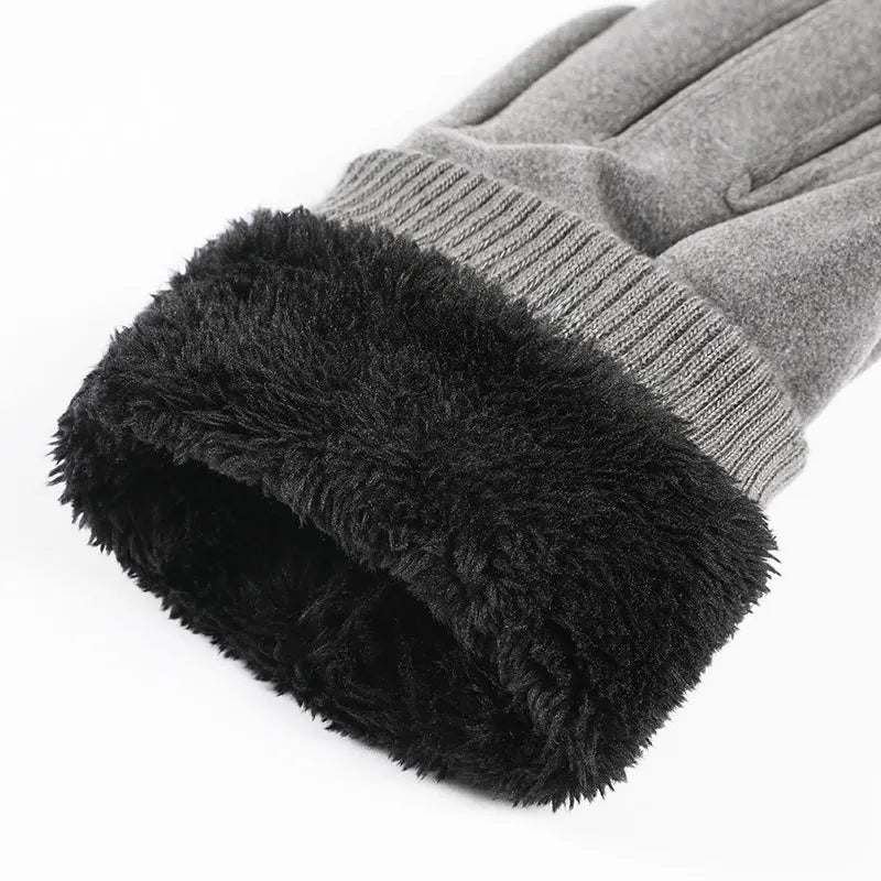 Gants homme, vue détail