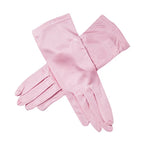 Gant femme rose en soie, vue supplémentaire