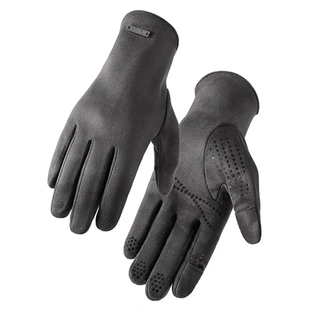 Gants de vélo gris