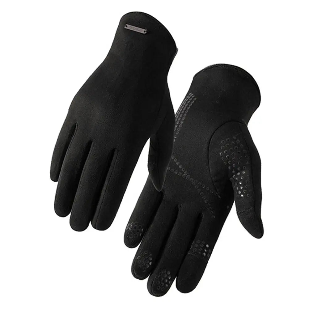 Gants de vélo gris foncé