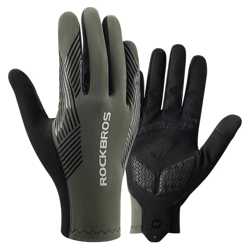 Gants de vélo blanc